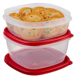 Rubbermaid Easy Find Lids 10-Piece Red Food Storage Container Set 10 Rubbermaid Easy Find Lids 10-Piece Red Food Storage Container Set -Honey Can Do Shop clear red rubbermaid food storage containers 1921887 4f 1000
