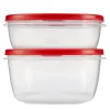 Rubbermaid Easy Find Lids 10-Piece Red Food Storage Container Set 1 Rubbermaid Easy Find Lids 10-Piece Red Food Storage Container Set -Honey Can Do Shop clear red rubbermaid food storage containers 1921887 64 1000