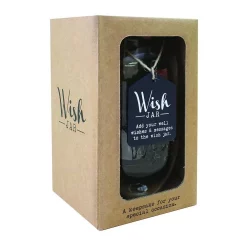 Food Storage Stonebriar Collection Top Shelf Glass Bucket List Wish Jar -Honey Can Do Shop clear stonebriar collection kitchen canisters ts wj016 1f 1000