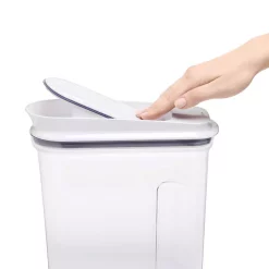 Food Storage OXO Good Grips 3-Piece POP Cereal Dispenser Set 17 Food Storage OXO Good Grips 3-Piece POP Cereal Dispenser Set -Honey Can Do Shop clear white oxo dry food dispensers 11180800 44 1000