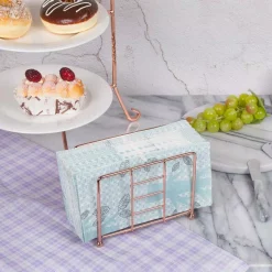 Countertop Storage Creative Home Copper Plated Metal Napkin Holder Kitchen Table Tissue Dispenser, 5-1/2 X 3-1/4″ X 4-3/8″ H 13 Countertop Storage Creative Home Copper Plated Metal Napkin Holder Kitchen Table Tissue Dispenser, 5-1/2 X 3-1/4″ X 4-3/8″ H -Honey Can Do Shop copper creative home napkin holders 50235 31 1000