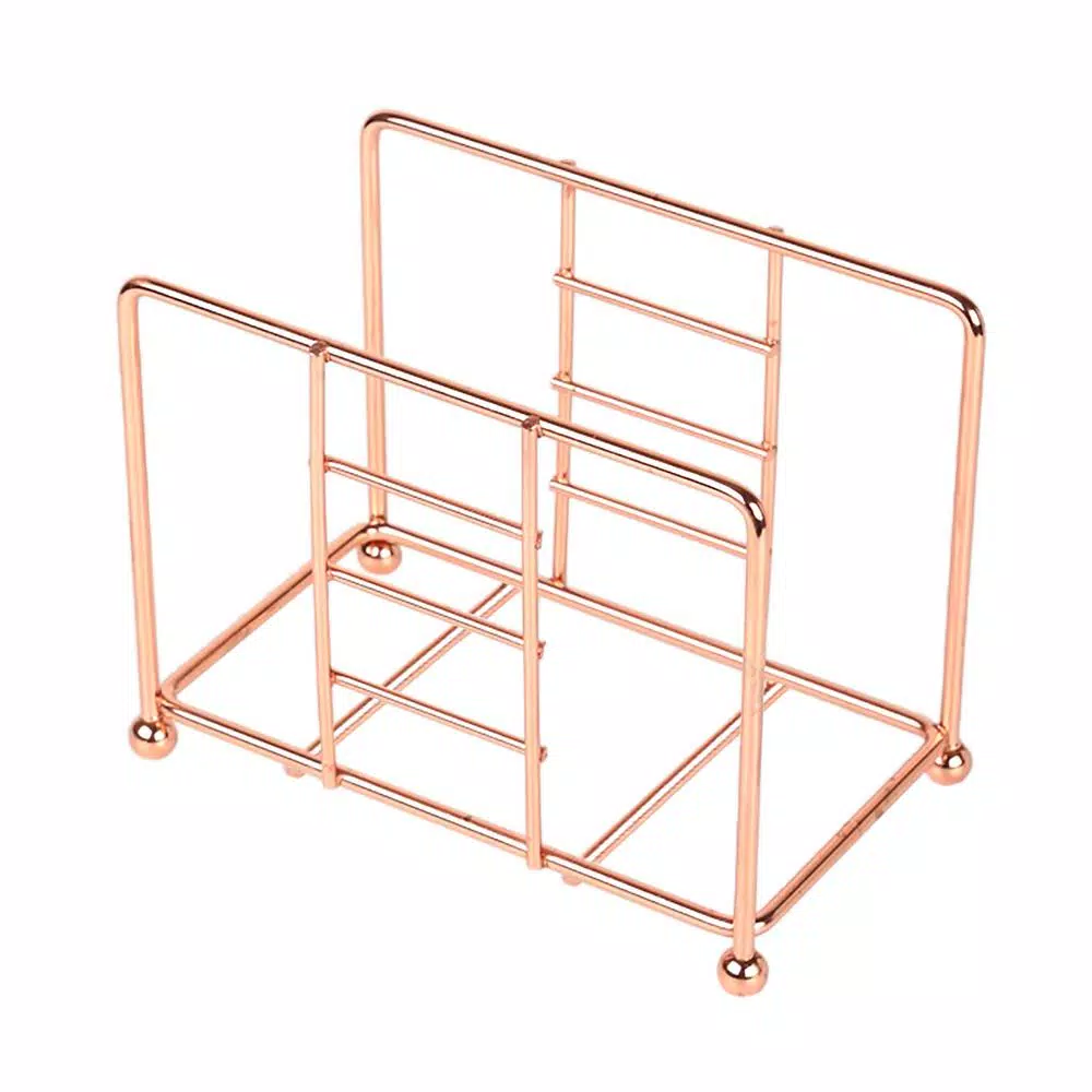 Countertop Storage Creative Home Copper Plated Metal Napkin Holder Kitchen Table Tissue Dispenser, 5-1/2 X 3-1/4″ X 4-3/8″ H 3 Countertop Storage Creative Home Copper Plated Metal Napkin Holder Kitchen Table Tissue Dispenser, 5-1/2 X 3-1/4″ X 4-3/8″ H