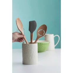 Food Storage Mason Cash In The Forest 90 Fl. Oz. Utensils Jar -Honey Can Do Shop cream kitchen canisters 2001 978u 31 1000