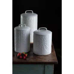 Food Storage Mason Cash In The Forest 3-Piece Coffee, Sugar And Tea Canister Set 7 Food Storage Mason Cash In The Forest 3-Piece Coffee, Sugar And Tea Canister Set -Honey Can Do Shop cream mason cash kitchen canisters 1800 135u 31 1000