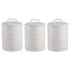 Food Storage Mason Cash In The Forest 3-Piece Coffee, Sugar And Tea Canister Set