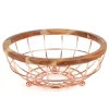 Countertop Storage Creative Home Deluxe Acacia Copper Plated Wood And Iron Wire Fruit Basket Fruit Bowl 2 Countertop Storage Creative Home Deluxe Acacia Copper Plated Wood And Iron Wire Fruit Basket Fruit Bowl -Honey Can Do Shop creative home fruit baskets 50237 64 1000