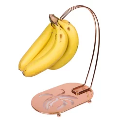 Countertop Storage Creative Home Copper Plated Metal Banana Hanger Fruit Organizer For Kitchen Dinning Table Decoration -Honey Can Do Shop creative home fruit baskets 50245 31 1000