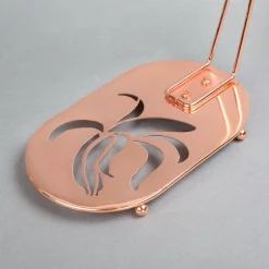 Countertop Storage Creative Home Copper Plated Metal Banana Hanger Fruit Organizer For Kitchen Dinning Table Decoration -Honey Can Do Shop creative home fruit baskets 50245 44 1000