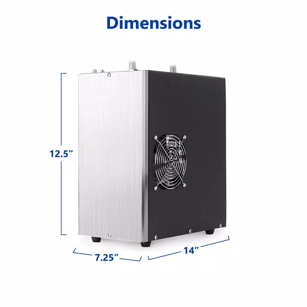 Water Filter Parts Express Water Adjustable Power Water Chiller Cooling Cold Water Dispenser Stainless Steel With Cooling Fan, Tubing, Fittings 7 Water Filter Parts Express Water Adjustable Power Water Chiller Cooling Cold Water Dispenser Stainless Steel With Cooling Fan, Tubing, Fittings - Image 5