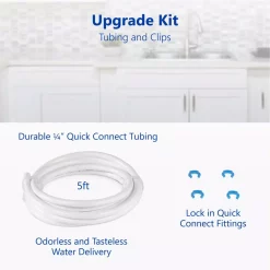 Water Filter Parts Express Water Filter Upgrade Kit For Reverse Osmosis Water Filtration System Adapters For Threaded And Quick Connect Filters -Honey Can Do Shop express water water filter parts prtupkit14 66 1000