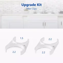 Water Filter Parts Express Water Filter Upgrade Kit For Reverse Osmosis Water Filtration System Adapters For Threaded And Quick Connect Filters -Honey Can Do Shop express water water filter parts prtupkit14 77 1000