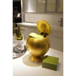 Countertop Storage ITouchless Sensor Apple 360 Degree Gold Touchless Napkin/Tissue Dispenser -Honey Can Do Shop gold itouchless paper towel holders sa001g 44 1000