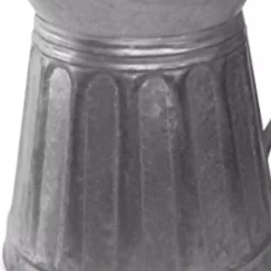 Food Storage Benzara Vintage Style Gray Galvanized Metal Milk Pitcher -Honey Can Do Shop gray benzara kitchen canisters i457 amc0004 4f 1000