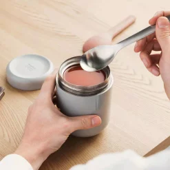 Food Storage BergHOFF Leo .53 Qt. Gray Food Container -Honey Can Do Shop gray berghoff kitchen canisters 3950133 31 1000