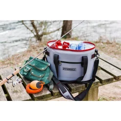 Food Storage Everbilt 30-Can Soft-Sided Cooler Bag – Holds 22 Lbs. Of Ice 20 Food Storage Everbilt 30-Can Soft-Sided Cooler Bag – Holds 22 Lbs. Of Ice -Honey Can Do Shop grays everbilt insulated food carriers 410 021 0111 44 1000