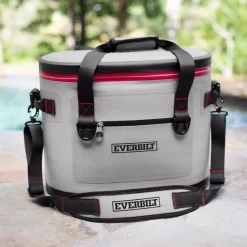 Food Storage Everbilt 30-Can Soft-Sided Cooler Bag – Holds 22 Lbs. Of Ice