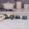 Countertop Storage Creative Home Natural Green Marble Napkin Ring Holder Set For Fine Dinning, Wedding, Ceremony, Party Gathering (Set Of 4-Pieces) 1 Countertop Storage Creative Home Natural Green Marble Napkin Ring Holder Set For Fine Dinning, Wedding, Ceremony, Party Gathering (Set Of 4-Pieces) -Honey Can Do Shop green creative home napkin holders 33139 64 1000
