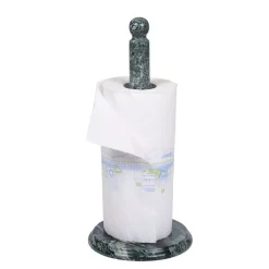 Countertop Storage Creative Home Natural Green Marble 5.5 In. Dia. X 12.5 In. H Paper Towel Holder Kitchen Towel Dispenser -Honey Can Do Shop green polish creative home paper towel holders 74024 31 1000