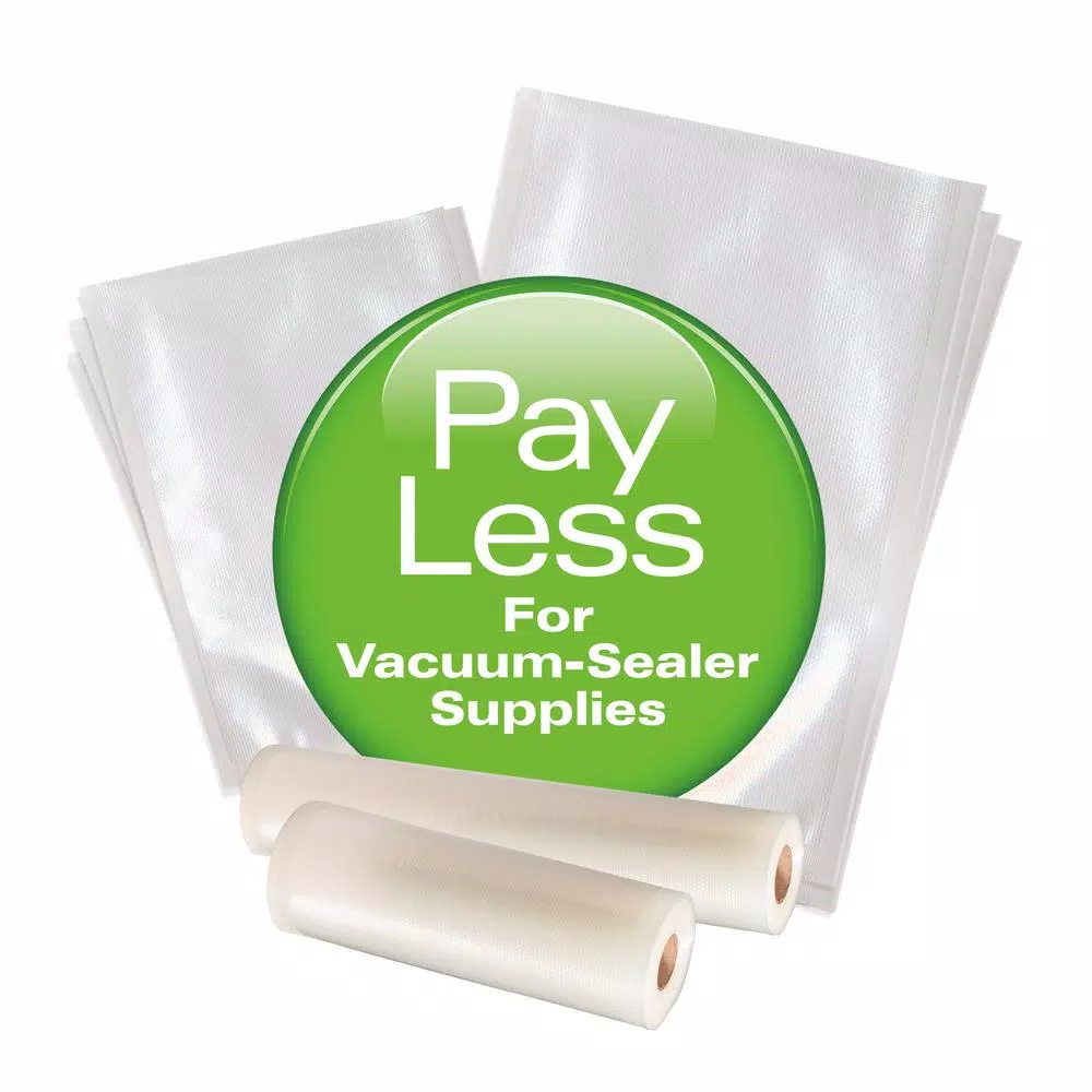 Food Storage Hamilton Beach Nutrifresh 11 In. X 16 Ft. Rolls Vacuum Sealer Bag (Pack Of 3) 7 Food Storage Hamilton Beach Nutrifresh 11 In. X 16 Ft. Rolls Vacuum Sealer Bag (Pack Of 3) - Image 5