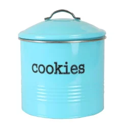 Countertop Storage Home Basics Tin Cookie Jar
