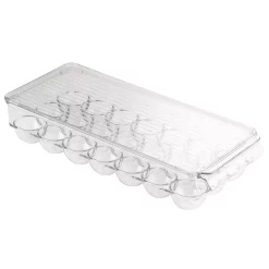 Food Storage InterDesign Fridge Binz 21 Egg Holder In Clear