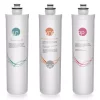 Water Filtration Systems ISPRING 123Filter CU-A4 Ultra Filtration 6-Month Replacement Pack -Honey Can Do Shop ispring replacement water filters f3 cua4 64 1000