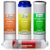 Replacement Water Filters ISPRING 6-Month Replacement Filter Set For 6-Stage Reverse Osmosis Water Filtration Systems 2 Replacement Water Filters ISPRING 6-Month Replacement Filter Set For 6-Stage Reverse Osmosis Water Filtration Systems -Honey Can Do Shop ispring replacement water filters f4ak 64 1000