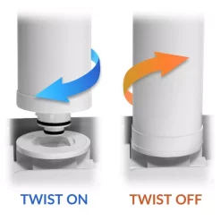 Water Filtration Systems ISPRING LittleWell Ultra Filtration UF Water Filter Annual Replacement Filter Set -Honey Can Do Shop ispring replacement water filters f5 cua3 1f 1000