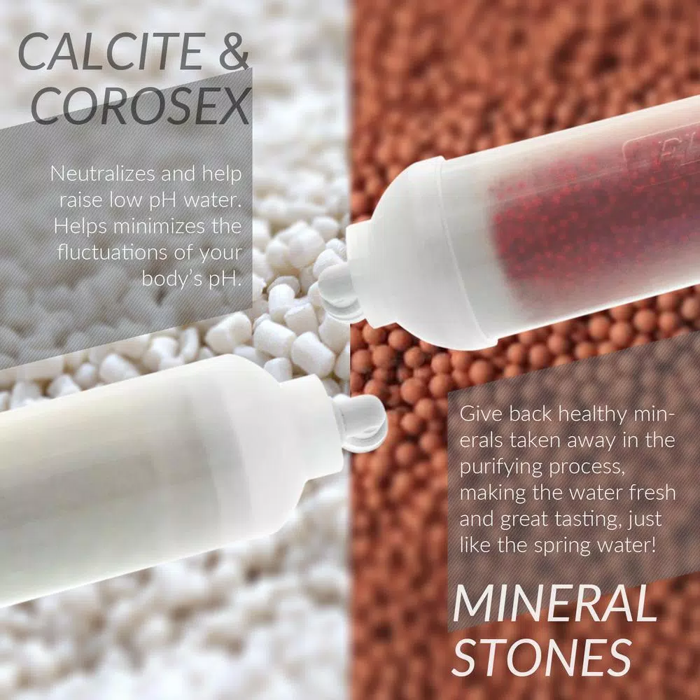 Water Filtration Systems ISPRING FA15 10 In. Inline 3-Layer Alkaline Replacement Water Filter Cartridge With Mineral Balls, Calcite And Corosex 5 Water Filtration Systems ISPRING FA15 10 In. Inline 3-Layer Alkaline Replacement Water Filter Cartridge With Mineral Balls, Calcite And Corosex - Image 3