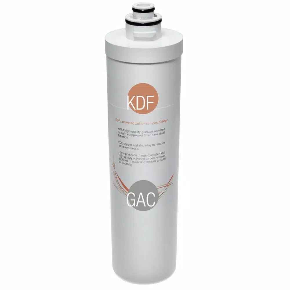 Replacement Water Filters ISPRING Quick-Change Inline KDF/Carbon Filter Fitts CU-A4 3 Replacement Water Filters ISPRING Quick-Change Inline KDF/Carbon Filter Fitts CU-A4