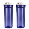 Water Filter Parts ISPRING Transparent Water Filter Housings 10 In. RO / Aquarium (2-Pack) -Honey Can Do Shop ispring water filter parts hc12x2 64 1000