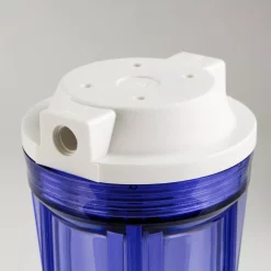 Water Filter Parts ISPRING Transparent Water Filter Housings 10 In. RO / Aquarium (2-Pack) -Honey Can Do Shop ispring water filter parts hc12x2 c3 1000