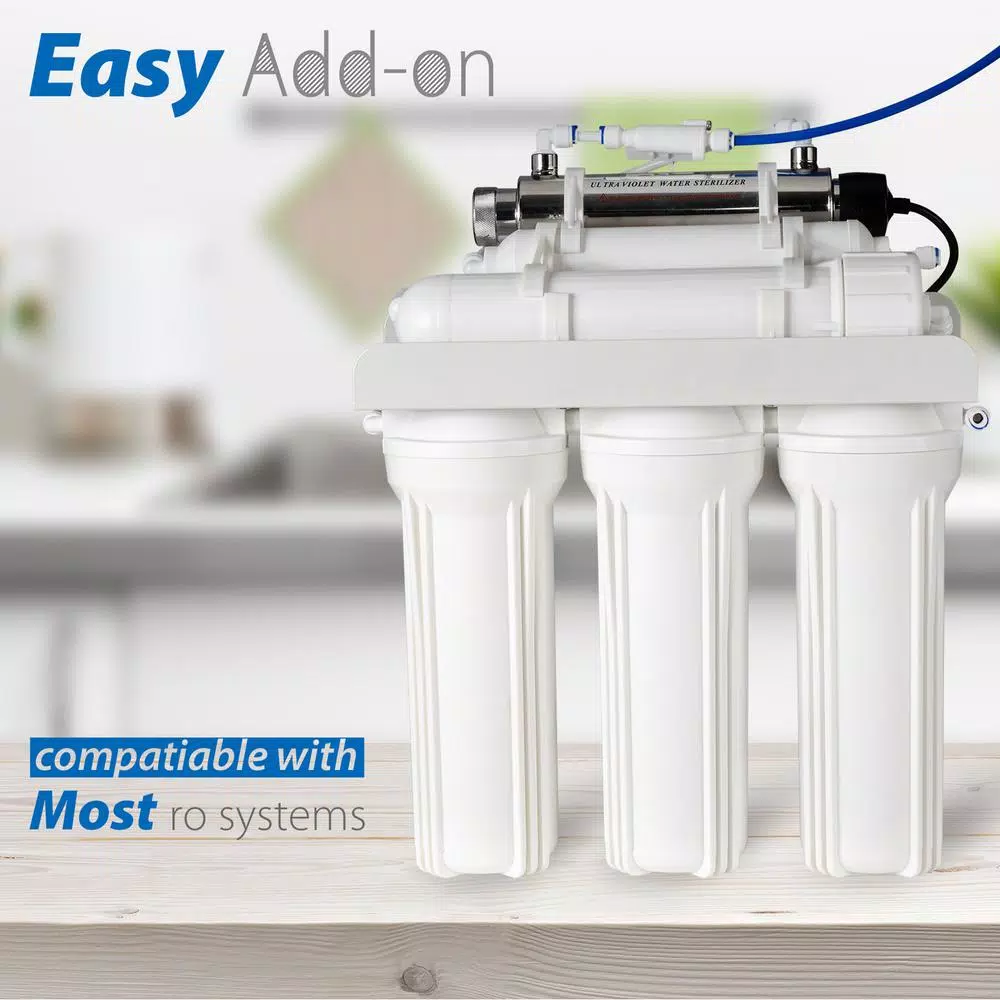 Water Filter Parts ISPRING UV Ultraviolet Water Filter With Smart Flow Sensor Switch, 11W UV Lamp 5 Water Filter Parts ISPRING UV Ultraviolet Water Filter With Smart Flow Sensor Switch, 11W UV Lamp - Image 3