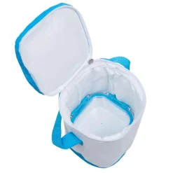 Classic Cuisine Portable Food Storage With Insulated Bag (Set Of 3) -Honey Can Do Shop light blue classic cuisine food storage containers 82 hh092 fa 1000