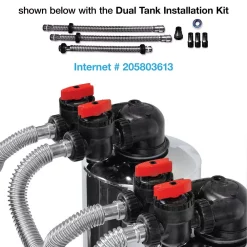 Water Filtration Systems Pelican Water 15 GPM Whole House Water Filtration And NaturSoft Water Softener Alternative System -Honey Can Do Shop metallic pelican water whole house water filters thd pse2000 1d 1000