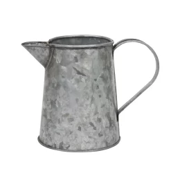 Food Storage Stonebriar Collection 7 In. X 4 In. Antique Galvanized Metal Jug