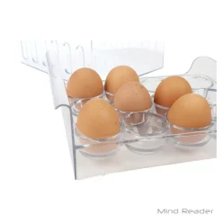 Food Storage Mind Reader 1-Dozen Stackable Egg Container Storage Drawer, Clear -Honey Can Do Shop mind reader food storage containers stegg12 clr 1f 1000