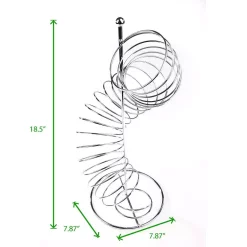 Countertop Storage Mind Reader Stainless Steel Twisted Orange Fruit Holder In Silver 14 Countertop Storage Mind Reader Stainless Steel Twisted Orange Fruit Holder In Silver -Honey Can Do Shop mind reader fruit baskets ohtwist sil fa 1000