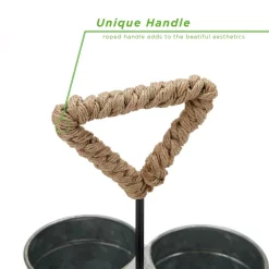 Countertop Storage Mind Reader 10 In. H X 7 In. W X 7 In. H Silver Metal 3 Section Utensil Holder, Utensil Caddy -Honey Can Do Shop mind reader silverware caddies brute3 sil fa 1000