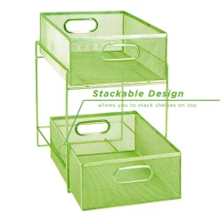 Countertop Storage Mind Reader 12.25 In. H X 8.25 In. W X 12.38 In. L Modern Green Metal Flatware Organizer, Utensil Caddy 12 Countertop Storage Mind Reader 12.25 In. H X 8.25 In. W X 12.38 In. L Modern Green Metal Flatware Organizer, Utensil Caddy -Honey Can Do Shop mind reader silverware caddies cabask2t grn 1f 1000