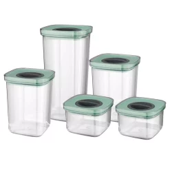 Food Storage BergHOFF Leo 5-Piece Smart Seal Container Set