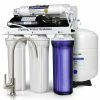 Water Filtration Systems ISPRING 5-Stage 100 GPD Reverse Osmosis Water Filtration System With Booster Pump 3.2 Gallon Tank And Brushed Nickel Faucet -Honey Can Do Shop multi color ispring reverse osmosis systems rcc1p 64 1000