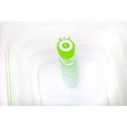 Ozeri INSTAVACTM Green Earth Food Storage Container Set, BPA-Free 8-Piece Nesting Set With Vacuum Seal And Locking Lids -Honey Can Do Shop n a ozeri food storage containers fs1 fa 1000