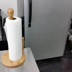 Countertop Storage BergHOFF Bamboo Paper Towel Holder -Honey Can Do Shop natural berghoff paper towel holders 2211840 31 1000