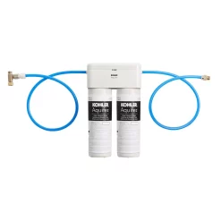 Water Filtration Systems KOHLER Aquifer Under-Sink Double Cartridge Water Filtration System