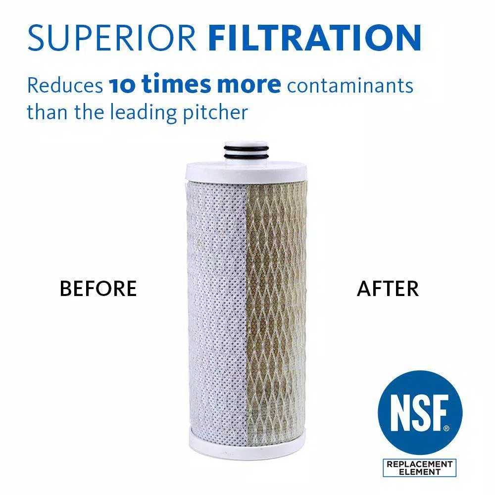 Water Filtration Systems Aquasana 3-Stage Under Counter Water Filtration System With Faucet In Oil Rubbed Bronze 5 Water Filtration Systems Aquasana 3-Stage Under Counter Water Filtration System With Faucet In Oil Rubbed Bronze - Image 3