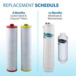 Water Filtration Systems Aquasana OptimH2O Reverse Osmosis Claryum Under-Counter Water Filtration System With Oil-Rubbed Bronze Faucet -Honey Can Do Shop oil rubbed bronze aquasana reverse osmosis systems thd ro 3 62 66 1000