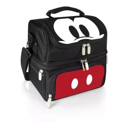 Food Storage ONIVA 3 Qt. 8-Can Mickey Mouse Pranzo Lunch Tote Cooler In Black