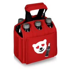 Food Storage ONIVA 2.25 Qt. 6-Can Coca-Cola Beverage Carrier Cooler In Red-Emoji Design (6-Pack)