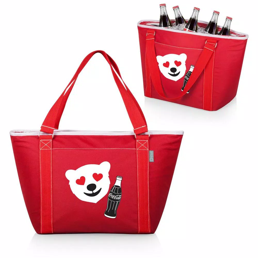 Food Storage ONIVA 9 Qt. 24-Can Coca-Cola Topanga Tote Cooler In Red-Emoji Design 5 Food Storage ONIVA 9 Qt. 24-Can Coca-Cola Topanga Tote Cooler In Red-Emoji Design - Image 3
